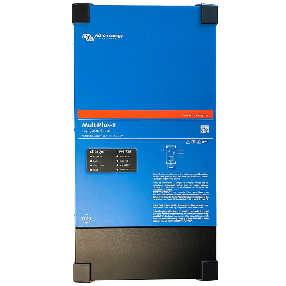 Victron MultiPlusII 123000 12050 120V UL Approved PMP122305122